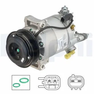 Компресор кондиціонера FORD B-MAX, ECOSPORT, FIESTA VI, TOURNEO COURIER B460, TRANSIT COURIER B460 1.0 08.12- Delphi CS20570