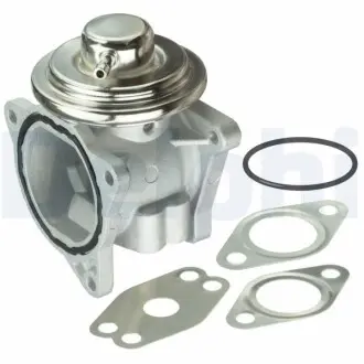Клапан EGR AUDI A3 CHRYSLER SEBRING DODGE CALIBER, JOURNEY JEEP COMPASS, PATRIOT MITSUBISHI GRANDIS, LANCER VIII, OUTLANDER II SEAT ALTEA, ALTEA XL, CORDOBA, IBIZA III 1.2D/1.9D/2.0D 01.98 Delphi EG1042112B1