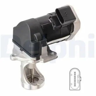 Клапан системы рециркуляции ВГ Delphi EG1043112B1