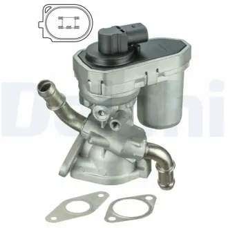Клапан EGR CITROEN JUMPER III FIAT CROMA, DUCATO FORD TRANSIT, TRANSIT TOURNEO PEUGEOT BOXER 1.9D-3.2D 06.05 Delphi EG1043612B1