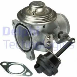 Клапан EGR SEAT CORDOBA, IBIZA III, LEON SKODA FABIA I, FABIA I PRAKTIK, OCTAVIA I VW GOLF IV, GOLF V, NEW BEETLE, POLO IV, TOURAN 1.9D 09.96-12.10 Delphi EG1046912B1