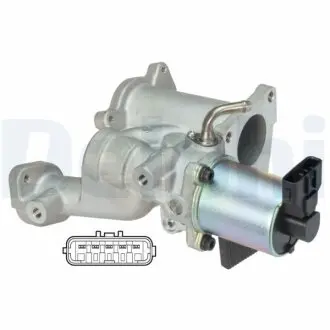 Клапан системи рециркуляції ВГ Delphi EG10497-12B1 Купить в Украине