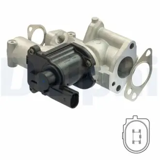Клапан системи рециркуляції ВГ Delphi EG1050912B1 Купити в Україні