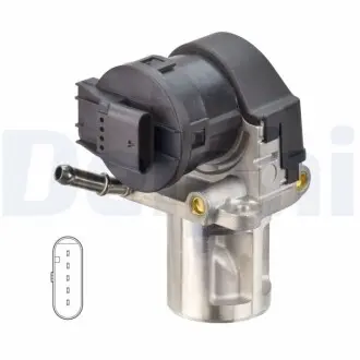 Клапан системи рециркуляції ВГ Delphi EG1062712B1 Купити в Україні