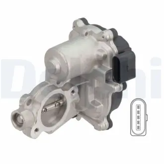 Клапан EGR AUDI A1 SEAT IBIZA IV, IBIZA IV SC, IBIZA IV ST, TOLEDO IV SKODA FABIA III, FABIA III PRAKTIK, RAPID 1.4D/1.6D 08.14-12.22 Delphi EG1063012B1