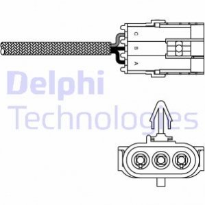 Лямбда-зонд Delphi ES10992-12B1 (фото 1)