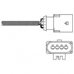 Лямбда-зонд Delphi ES20303-12B1