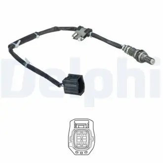 Лямбда зонд Mazda 6 1.8/2.0/2.3 02-07 Delphi ES2052012B1 Купити в Україні