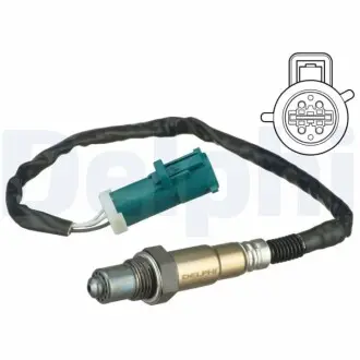 Лямбда-зонд (кількість дротів 4, 440мм) FORD C-MAX, FIESTA V, FOCUS C-MAX, FOCUS II 1.8-2.0LPG 10.03-09.12 Delphi ES2062912B1 Купити в Україні