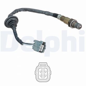 Лямбда-зонд ES20637-12B1 HONDA JAZZ 02-08 Delphi ES2063712B1