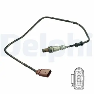 Лямбда-зонд (865мм) SEAT MII SKODA CITIGO VW LOAD UP!, UP! 1.0 08.11-08.20 Delphi ES2110312B1 Купити в Україні