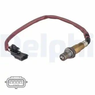 Лямбда зонд Dacia Dokker/Duster/Renault Kangoo/Megane 1.2-2.0TCe 10- Delphi ES2117212B1 Купити в Україні