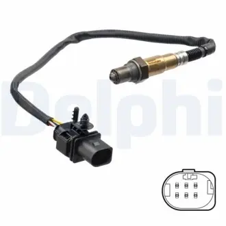 Лямбда-зонд (501мм) ALFA ROMEO 159, 166, GIULIETTA, SPIDER FIAT BRAVO II, DOBLO, DOBLO CARGO, LINEA, PUNTO EVO LANCIA DELTA III 1.6D/2.0D/2.4D 04.02 Delphi ES2124712B1 Купити в Україні
