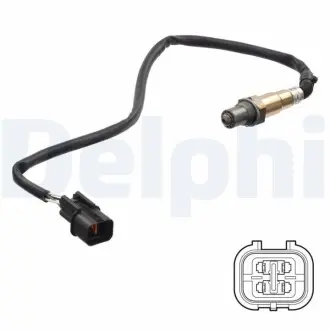 Лямбда-зонд (551мм) KIA PICANTO I 1.0/1.1 04.04-09.11 Delphi ES2128712B1 Купити в Україні