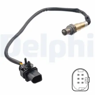 Лямбда зонд Opel Aligra 1.2 08-14/Suzuki SX4 1.5-1.6 VVT 06- Delphi ES2131012B1 Купити в Україні