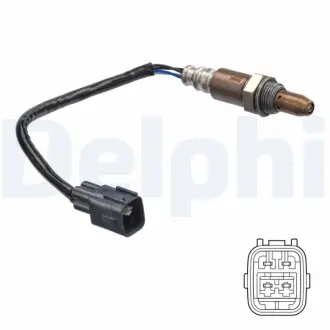 Лямбда-зонд (290мм) LEXUS GX, RC TOYOTA AURIS, COROLLA, HILUX VIII, LAND CRUISER, LAND CRUISER PRADO, TUNDRA, URBAN CRUISER, YARIS 1.33-5.7 11.06 Delphi ES2133012B1