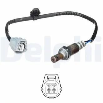Лямбда-зонд (400мм) MAZDA 2, CX-3 1.5/2.0 08.14 Delphi ES2133912B1