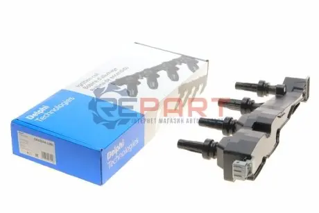 Фото Котушка запалювання Citroen Berlingo/Peugeot Partner 1.6 08- Delphi (GN1031912B1) зображення 1