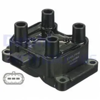 Котушка запалювання FIAT PALIO, SIENA 1.3/1.4 09.01 Delphi GN1035312B1 Купити в Україні