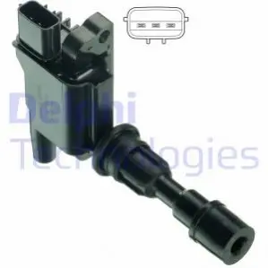 Катушка воспаленияMAZDA 323 1.6 98- Delphi GN1048012B1 Купить в Украине