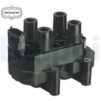 Котушка запалювання OPEL SINTRA 2.2 11.96-04.99 Delphi GN10487-12B1 Купити в Україні