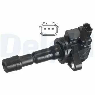 Котушка запалювання HONDA CITY V, CIVIC IX, CIVIC VIII, CR-Z, JAZZ III 1.2-1.5H 07.08 Delphi GN10547-12B1 Купити в Україні