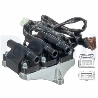 Катушка зажигания AUDI A4 B5, A6 C4, A8 D2 VW PASSAT B5 1.8-2.8 03.94-09.01 Delphi GN1069512B1