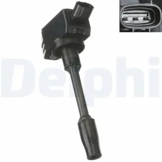 Котушка запалювання LEXUS ES, LBX, LM, LS, LX, NX II, RX, UX TOYOTA CAMRY, C-HR, COROLLA, COROLLA CROSS, HIGHLANDER, LAND CRUISER 300, PRIUS, RAV 4 V, YARIS, YARIS CROSS 1.5-3.5 08.17 Delphi GN1096012B1 Купити в Україні