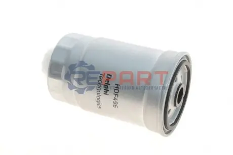 Фото Фільтр паливний Volvo S40/S60/S80/V40/V70 1.6-2.9i 95-10 Delphi (HDF496) зображення 1