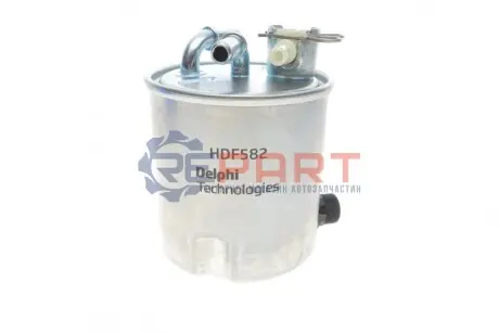 Фото 1 — Фільтр паливний Nissan Qashqai/X-Trail 1.5/2.0dci 07- Delphi (HDF582) Фото Фільтр паливний Nissan Qashqai/X-Trail 1.5/2.0dci 07- Delphi (HDF582) зображення 1