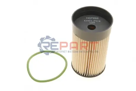Фото Фільтр паливний Iveco Daily 2.3/3.0JTD 08- Delphi (HDF668) зображення 1