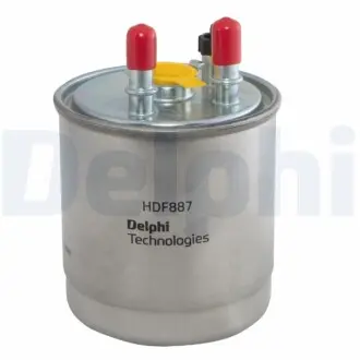 Паливний фільтр RENAULT KANGOO BE BOP, KANGOO EXPRESS, KANGOO II, LAGUNA, LAGUNA III, LATITUDE, TWINGO II 1.5D/2.0D/3.0D 03.07 Delphi HDF887 Купити в Україні