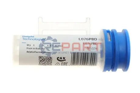 Розпилювач дизельного палива Ford Transit 2.4DI 00- (75PS 90PS) Delphi L076PBD Купити в Україні