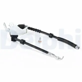 Гальмівний шланг (довжина 689мм, M10x1) DS DS 4 II CITROEN C5 AIRCROSS, C5 X OPEL ASTRA L, GRANDLAND / GRANDLAND X, GRANDLAND X PEUGEOT 3008, 3008 II, 308 III, 408 II 1.2-Electric 05.16 Delphi LH7616