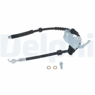 Гальмівний шланг (довжина 689мм, M10x1) DS DS 4 II CITROEN C5 AIRCROSS, C5 X OPEL ASTRA L, GRANDLAND / GRANDLAND X, GRANDLAND X PEUGEOT 3008, 3008 II, 308 III, 408, 408 II 1.2-Electric 05.16 Delphi LH7617