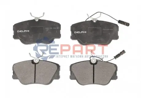 Фото Гальмівні колодки, дискові Delphi (LP0608) зображення 1