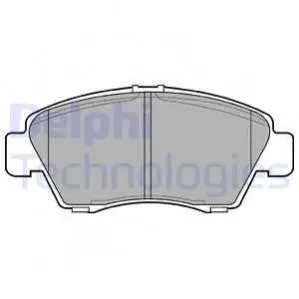 Гальмівні колодки, дискові Delphi LP0809 Купити в Україні