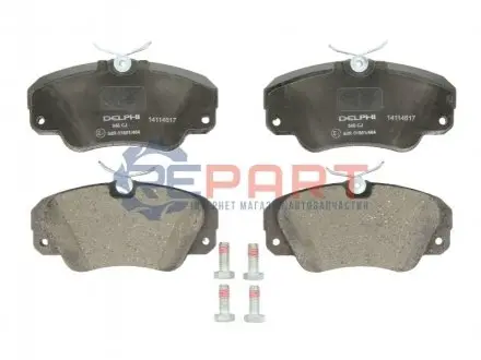 Фото Гальмівні колодки, дискові Delphi (LP0848) зображення 1