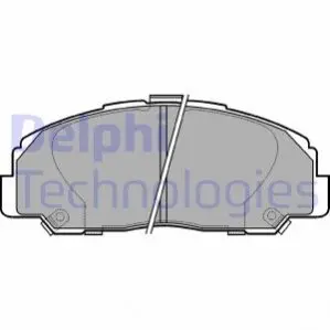 Дисковые тормозные колодки, комплект Delphi LP0944 Купити в Україні