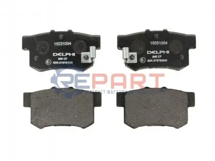 Фото Гальмівні колодки, дискові Delphi (LP0948) зображення 1