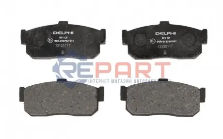 Гальмівні колодки, дискові Delphi LP0971
