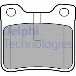 Тормозные колодки, дисковые. Delphi LP0991 Купить в Украине