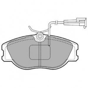Гальмівні(тормозні) колодки Delphi LP1400 (фото 1)