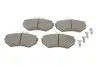 Фото Комплект гальмівних колодок передн, AUDI A4 B5, A4 B6, A4 B7 SEAT AROSA, CORDOBA, CORDOBA VARIO, IBIZA II, INCA, TOLEDO I VW CADDY, CADDY II, CADDY III, GOLF II, GOLF III 1.0-2.8 08.83-06.09 Delphi (LP1409) зображення 1