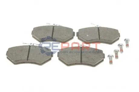 Комплект гальмівних колодок передн, AUDI A4 B5, A4 B6, A4 B7 SEAT AROSA, CORDOBA, CORDOBA VARIO, IBIZA II, INCA, TOLEDO I VW CADDY, CADDY II, CADDY III, GOLF II, GOLF III 1.0-2.8 08.83-06.09 Delphi LP1409 Купити в Україні