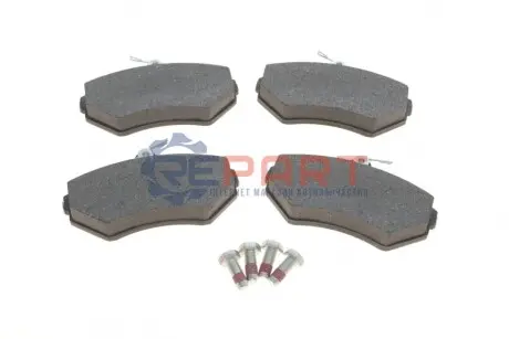 Фото Колодки гальмівні (передні) Audi A4 95-01/VW Golf III/IV -02/Caddy II -04 замінено на 0 986 460 944 Delphi (LP1410) зображення 1