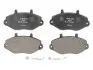 Комплект гальмівних колодок, дискове гальмо LP1418