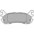 Комплект гальмівних колодок задн, MAZDA 323 F V, MX-5 I, MX-5 II 1.5/1.6/1.8 01.93-10.05 Delphi (LP1452) зображення 1