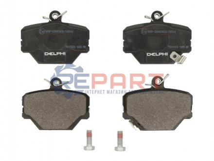 Гальмівні колодки, дискові - Delphi LP1465