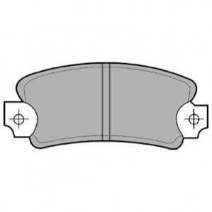 Тормозные колодки Delphi LP146